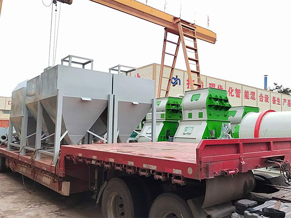 江西鷹潭干粉砂漿設備發貨！